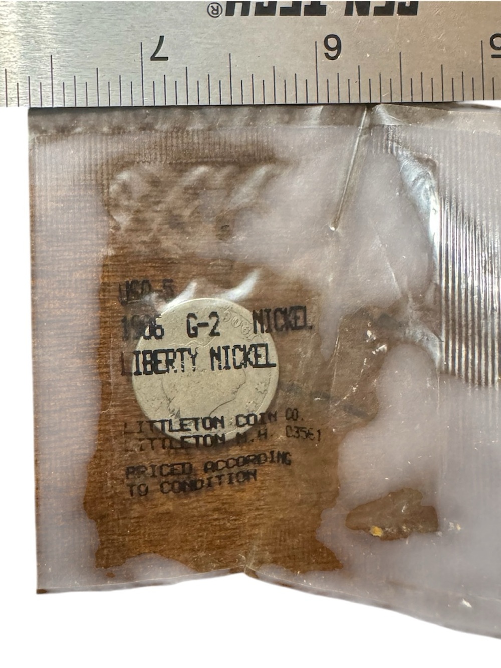 1906 Liberty Head V Nickel in Original Littleton Coin Co. Holder